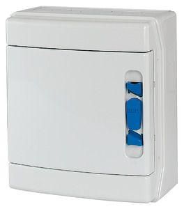 Шкаф навесной 1 ряд 6-мод. УФ-стойкий поликарбонат индустриальная серия; N/PE клеммы в комплекте глухая дверь IKA-1/6-SR-UV IP65 EATON 174213