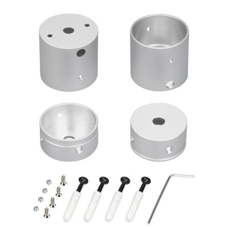 Крепление MOONLIGHT-VT-CEILING-DL-D40-SILVER алюм. (комплект) Arlight 047341