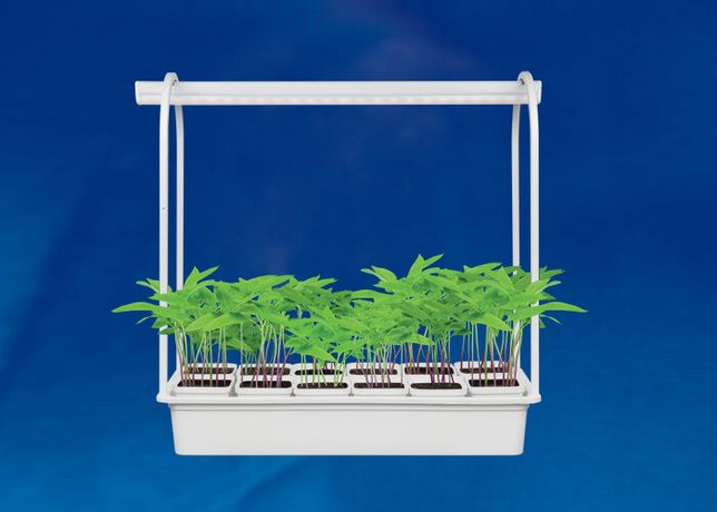 Подставка металлическая UFP-G34S WHITE 12 для светильника ULI-P 570мм кашпо в/к бел. Uniel UL-00004150