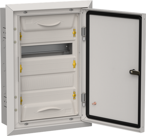 Корпус металлический ЩРв-24 (1х24) 505х365х130 IP31 сер. TITAN 5 IEK TI5-50-V-024-31-7035