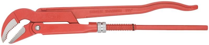 Ключ трубный газовый CrV Профи 45 гр (тип V) 1.5'' - 70415 РОС