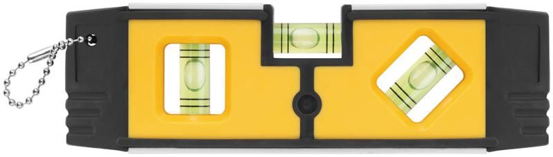 Уровень "Мини" пластиковый 3 глазка магнитный с алюм. рамкой профи 150мм FIT 18607 РОС