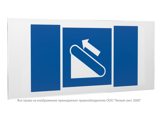 Знак безопасности PS-50206.D04''Эскалатор (подъёмник)'' - a20738 BS