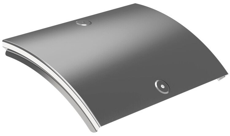 Крышка поворота плавн. 45град тип В20 ESCA 200мм | CPV41D-0-45-200-08 IEK