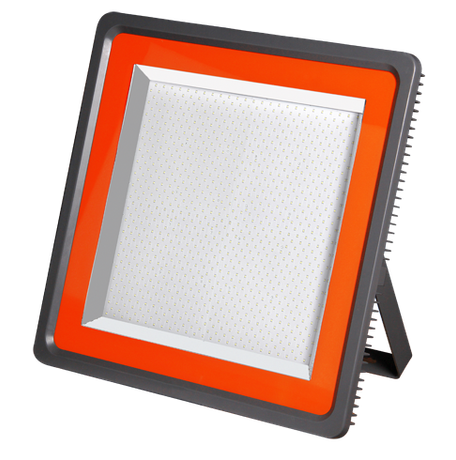 Прожектор светодиодный PFL-S 1000Вт 6500К IP65 60град. ДО плоский корпус с клапаном линзовым модулем закален. матов. стекло Pro+ JazzWay 5001916A