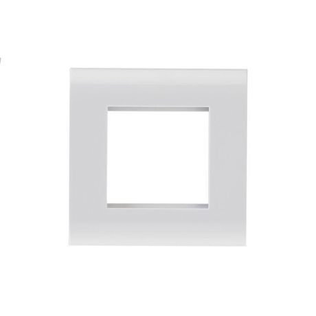 Панель лицевая 80х80 для модуля Mosaic, пластиковый суппорт | 03-0131 REXANT MEET