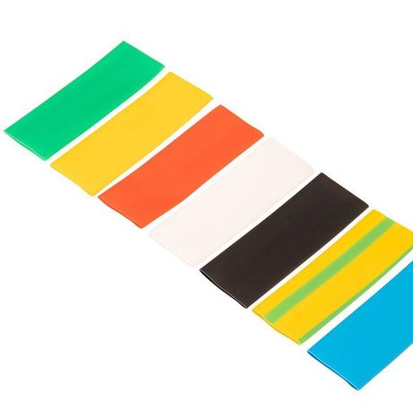 Набор термоусаживаемых трубок №19 ТУТ нг 15/7,5мм, 7 цветов (упак 21 шт. по 10см) | 29-0119 REXANT MEET