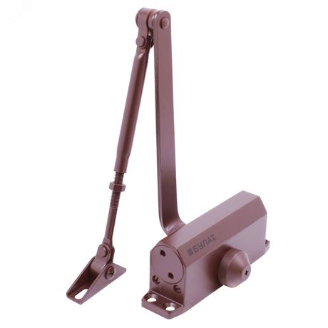 Доводчик дверной Булат ДД 501/2 A-C (25-45 кг) коричневый - 13491 ПТК