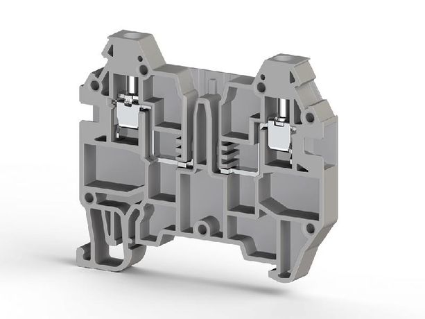 Клеммник с возможностью установки картриджа 2.5мм.кв сер. AVK 2.5F Klemsan 324929