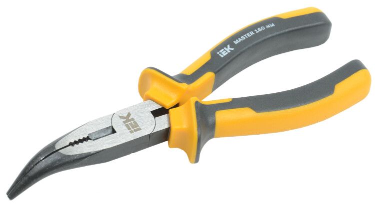 Тонкогубцы изогнутые Master 160мм | TCN-1-160 IEK