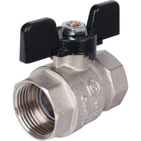 Кран шаровой стандартнопроходной 1/2' ВВ ручка бабочка - SVB-0012-000015 STOUT RG008S1SOB3VNK