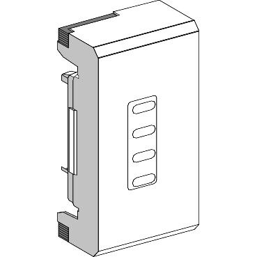 Секция ответ. 16А L+n+pe для предохр. NF SchE KNB16CF2 Schneider Electric