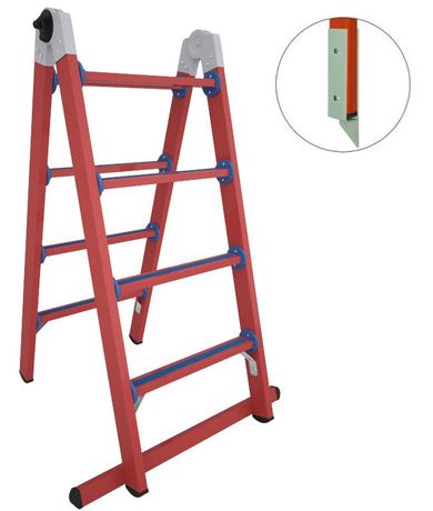 Лестница стеклопластиковая трансформируемая в стремянку ЛСПТД-1.5 МГ Диэлектрик Д471585