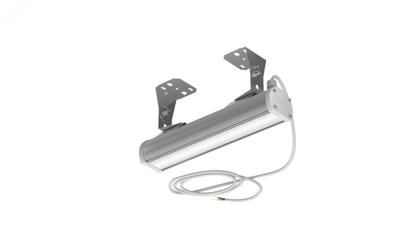 Светильник LED СТРУНА низковольтн. (СПП) 12Вт 1300Лм КСС Д 5,0К IP65 опаловый рассеиватель, 12/24В (LE-СПП-26-012-6278-65Х) ЛЕД-Эффект