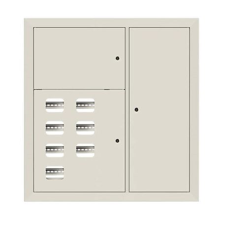 Щит этажный 7кв. RAL9002 (1000х950х160) PROxima EKF mb29-v-7-ral9002