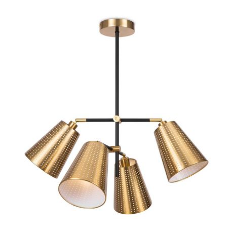 Светильник подвесной Terra E14х4 40Вт IP 20 - FR5260PL-04BS FREYA