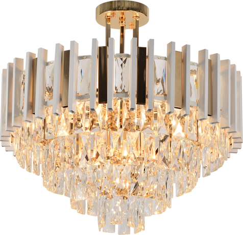 Люстра Nicole 1041-308 8 х Е14 40 Вт хрусталь | Б0061204 Rivoli ЭРА