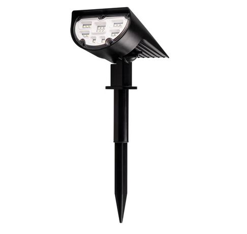 Светильник светодиодный садовый SLR-S07 18LED 100лм IP65 прожектор с колышком на солнечн. батарее ФАZА 5033306 ФАЗА