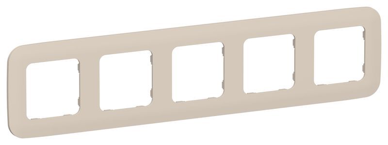 Рамка 5-м СП FLITE РУ-5-А-ФлЛ льняной IEK FI-M52-31-20-K88 IEK арт. FI-M52-31-20-K88