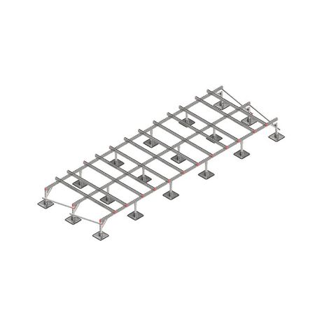 Конструкция опорная для установки оборудования TECHNORAPTOR STEELFOOT 6000х2000 HD КМ TR0359 КМ-Профиль