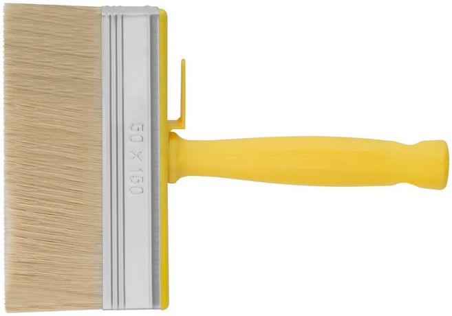 Макловица натуральная светлая щетина пластиковый корпус полая ручка "мини" 50х150мм FIT 01645 РОС