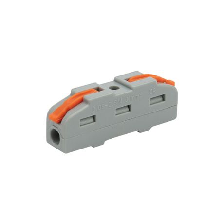 Клемма строительно-монтажная СМК проходная 222-421 1п 0.08-4кв.мм сер. (уп.5шт) Rexant 07-5240-05 MEET