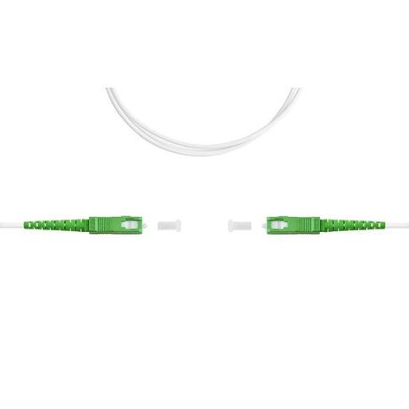 Патч-корд SC/APC-SC/APC, simplex, 30м, 3мм, LSZH, G.657.A1 | 09-05079 SUPRLAN Net.on