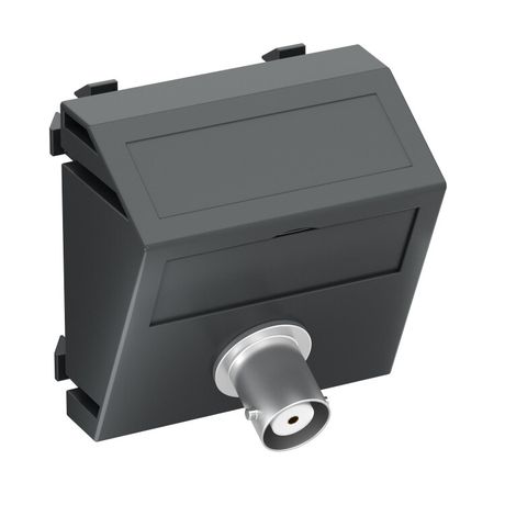 Мультимедийная рамка Video-BNC Modul45 (черный) (MTS-BC F SWGR1) | 6105033 OBO Bettermann