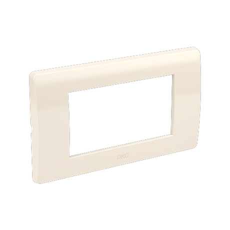 Рамка 2-м 4мод. Brava (для TOR и TBN) беж. RAL9001 DKC 75011O ДКС