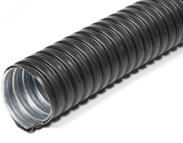 НГ 6 d6мм без протяжки (уп.100м) ГОФРОМАТИК zeta42222 Металлорукав в ПВХ изоляции МРПИ ЗЭТА