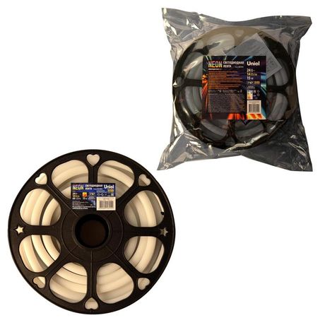 Светодиодная гибкая герметичная лента. NEON ULS-N12-5050-60LED/m-13mm-IP67-DC24V-14W/m-15M-RGB катушка 15м в герметичной упаковке RGВ - UL-00009106 Uniel