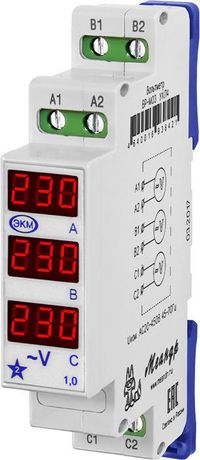 Вольтметр цифровой ВР-М03 AC50-450В 400Гц УХЛ2 (спец.) Меандр A8302-16936506