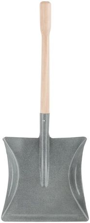 Совок для мусора с ручкой стальной 68087