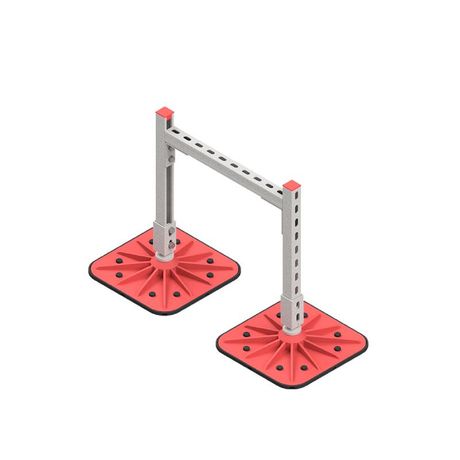 Конструкция опорная для горизонт. прямоугольн. воздуховодов и метал. лотков кабеленесущих систем TECHNORAPTOR FOOT 500х500 HD КМ TR0284 КМ-Профиль