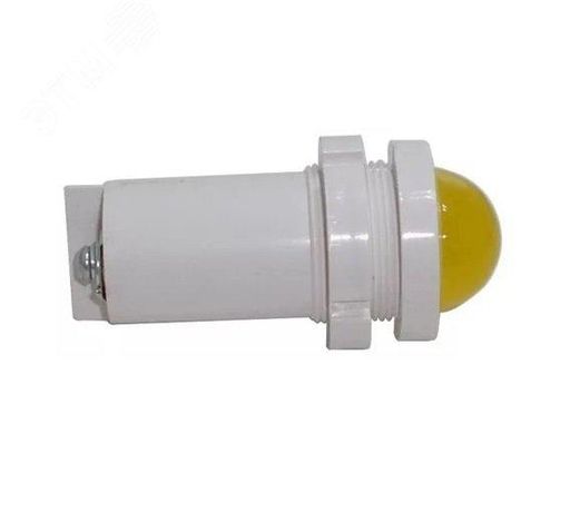 Лампа светодиодная СКЛ-14Б-Ж-2-220(Р) с порогом срабатывания 140В 220В 50Гц/пост. диаметр посадочного отверстия 22мм УХЛ2.1 желт. Реле и Автоматика A8021-80072916