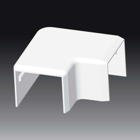 Поворот на 90 гр. LHD 30X25 8933 (HB) (Цвет Белый) | 8933_HB Kopos