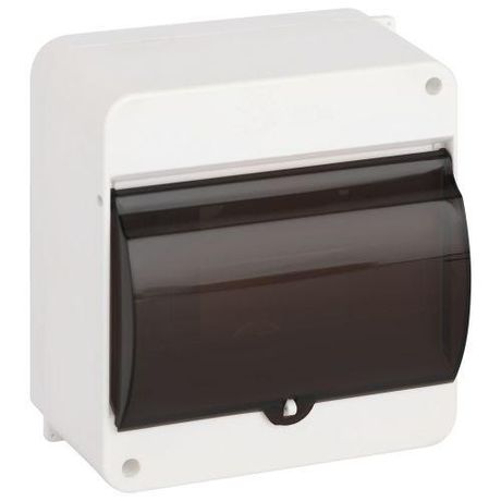 Корпус навесной SIMPLE КМПн 1/6 IP30 пластик.; прозр. крышка; бел. Эра Б0069240