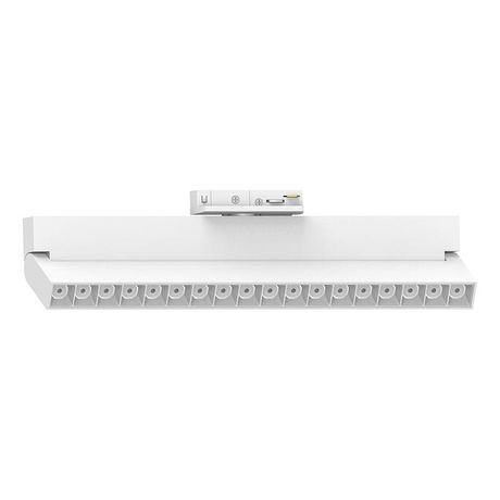 Светильник светодиодный трековый на шинопровод ДПО-18w 4000К 1620Лм поворотный белый - 51717 FERON