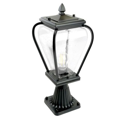 Светильник садово-парковый, 60W 230V E27 черный, PL744 | 51275 FERON