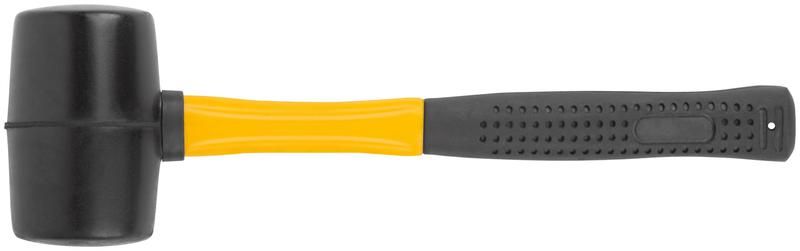 Киянка резиновая , фиброглассовая ручка 50 мм. ( 340гр.) - 45492 РОС