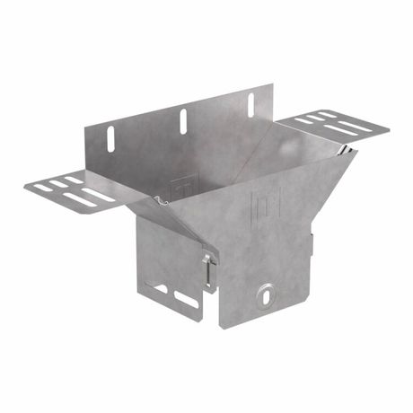 Ответвитель вертикальный с крышкой 100х100 | PR16.0936 Промрукав Строитель