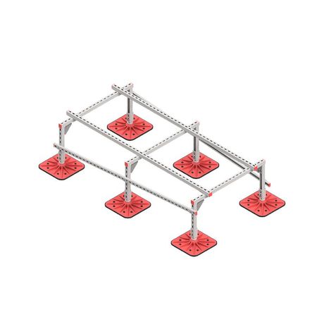 Конструкция опорная для установки оборудования TECHNORAPTOR FOOT 1000х2000 тип 2 HD КМ TR0211 КМ-Профиль