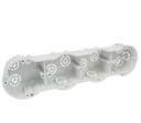 Коробка установочная 4-х местная для твердых стен KP 64 / 4 (KA) 284х70х45 мм | 64/4_KA Kopos