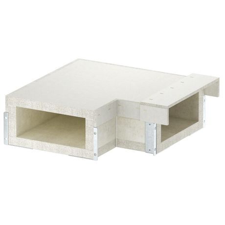 Угловая секция 90° огнестойкого кабельного канала 105x260мм (BSKH-FB091026) | 7215619 OBO Bettermann