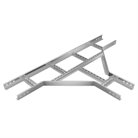 Отвод для лотка Т-образ. лестн. 400х50 сталь 1.2мм LTD50-400-1.2 КМ LO4383 КМ-Профиль