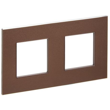 Рамка 2-м SKANDY SK-F32Br металл шоколад IEK SK-M22-M-K30