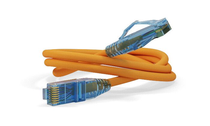 PC-LPM-UTP-RJ45-RJ45-C6-15M-LSZH-OR Патч-корд U/UTP, Cat.6 (100% Fluke Component Tested), LSZH, 15 м, оранжевый | 230329 Hyperline