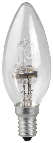 Лампа светодиодная LED HAL-B35-28W-230V-E14-CL ЭРА(галоген, свеча, 28Вт, нейтр, E14 - C0038550 ЭРА (Энергия света)