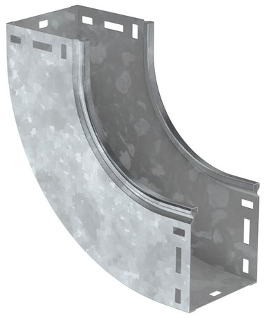 Поворот плавн. 90град тип В10 ESCA 100х100мм HDZ | CPV51-0-90-100-100-HDZ IEK