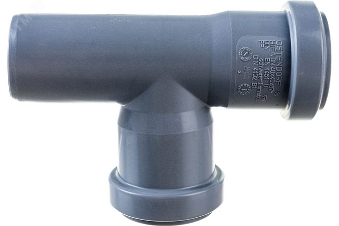 Тройник канализационный 87 град. 40 - 111400 Ostendorf